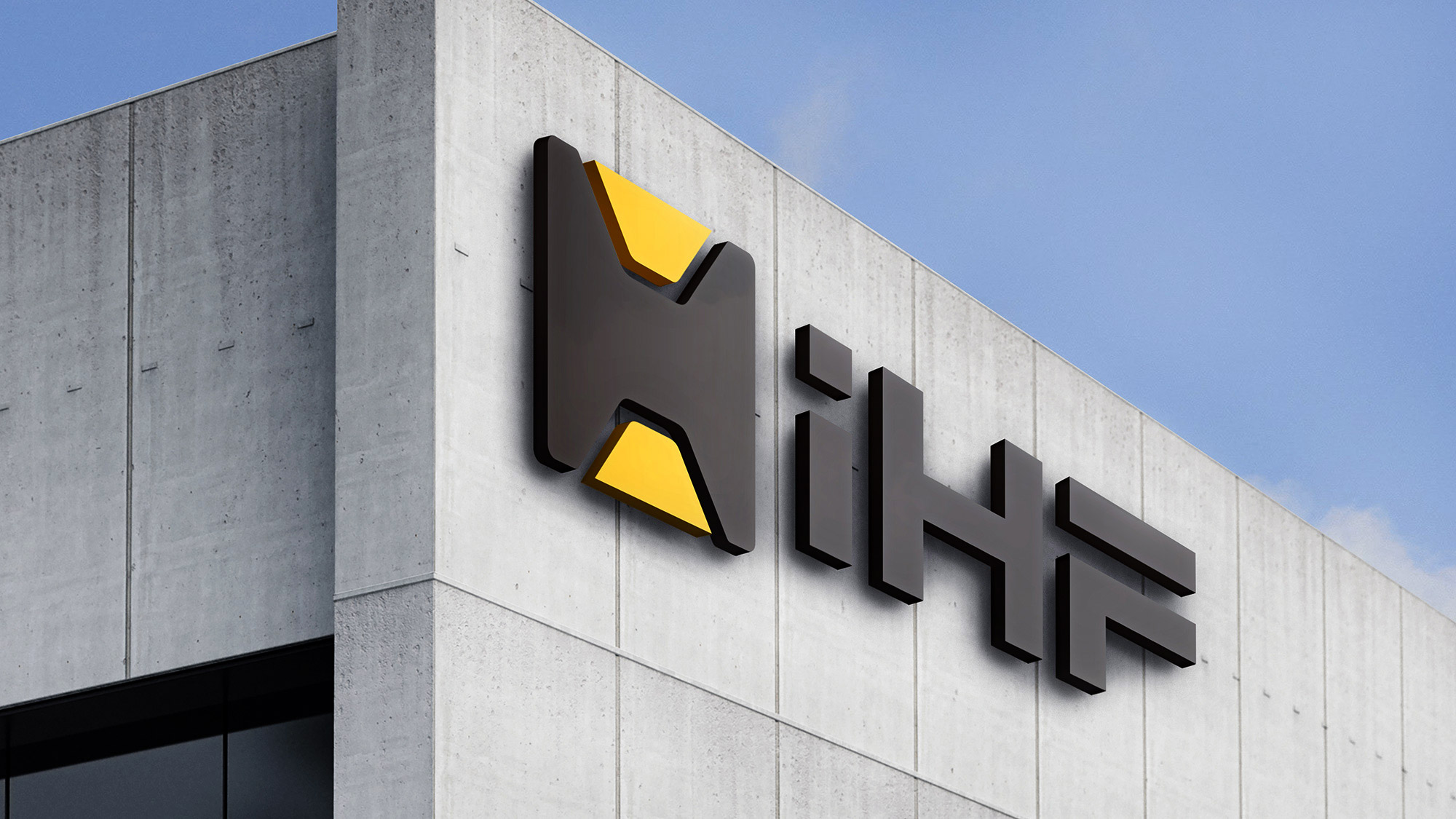 iHF合發齒輪logo設計